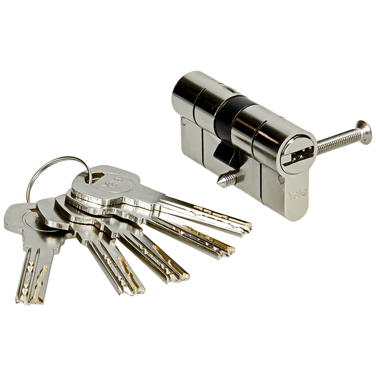 Yale 1060525 – Profilzylinder 2100 MV 60 mm (30 30) | 2 Stk