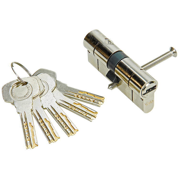 Yale 1060528 – Profilzylinder 2100 mm 70 mm (35 35) | 2 Stk