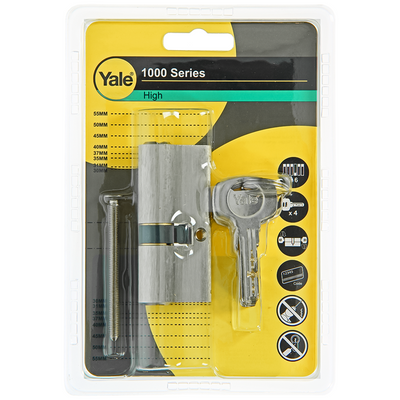 Yale 1060535 - Profilzylinder 1000 mm 70 mm (30 40) | 2 Stk