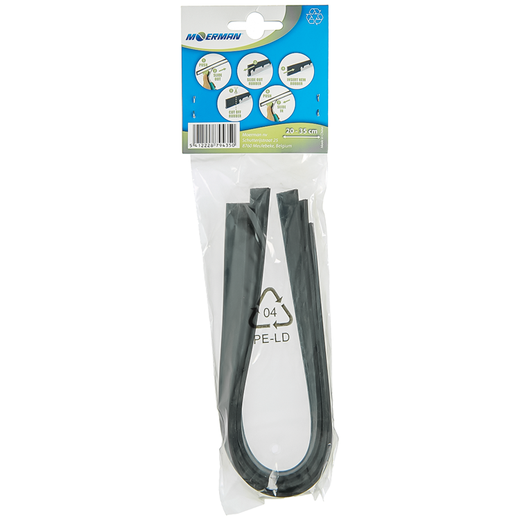 Moerman 1002391 - Nachfüllgummis Profi Clean | 6 Stück