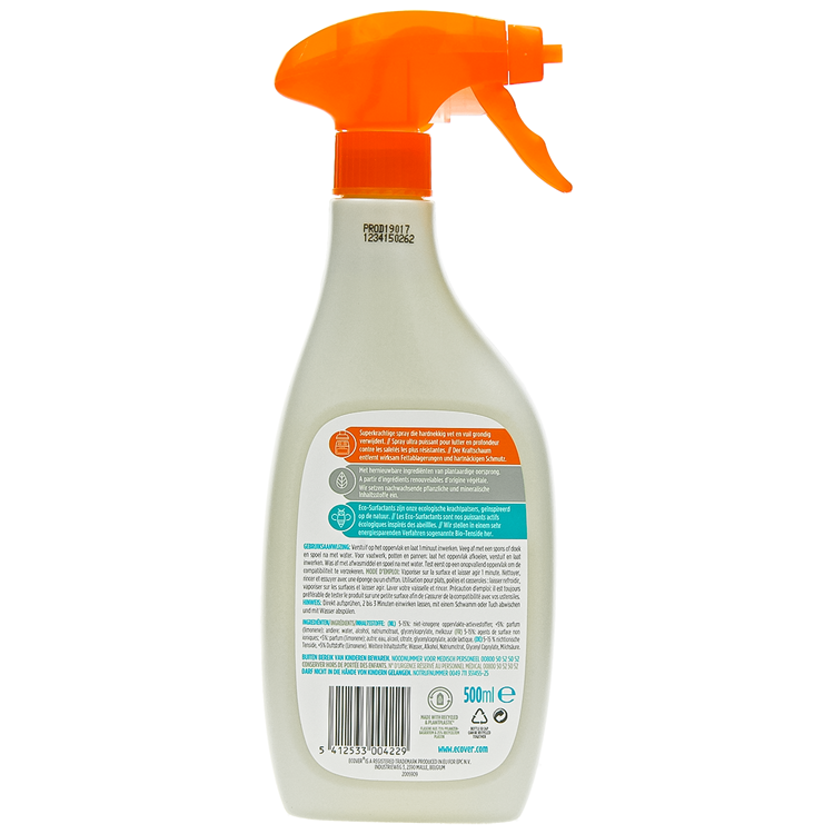 Ecover 1062692 - Kraftreiniger 0,5l | 6 Stück