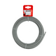 Mack 1015197 - Stahlseil PVC-Mantel 6x7 10m 4-5mm Tragfähigkeit 170kg DIN EN12385-4 | 5 Stück