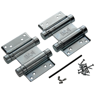 Yale 1019231 – 1 Paar Federscharniere verzinkt 75 mm | 2 Stk