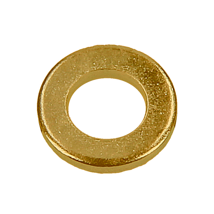 Mack 1017725 - Unterlegscheibe Messing 6 Stück 6,4 x 12 mm | 10 Stück