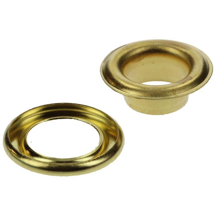 Mack 1017874 - Segelringe Messing 14 Stück 8mm | 10 Stück