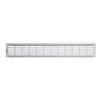 Renson 1059783 – Streifen 381 80 500 ral 9010 | 4 Stück