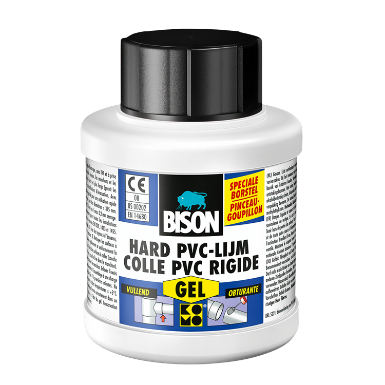 Bison 1029645 – b Hart-PVC-Gel, Dose 250 ml | 2 Stk