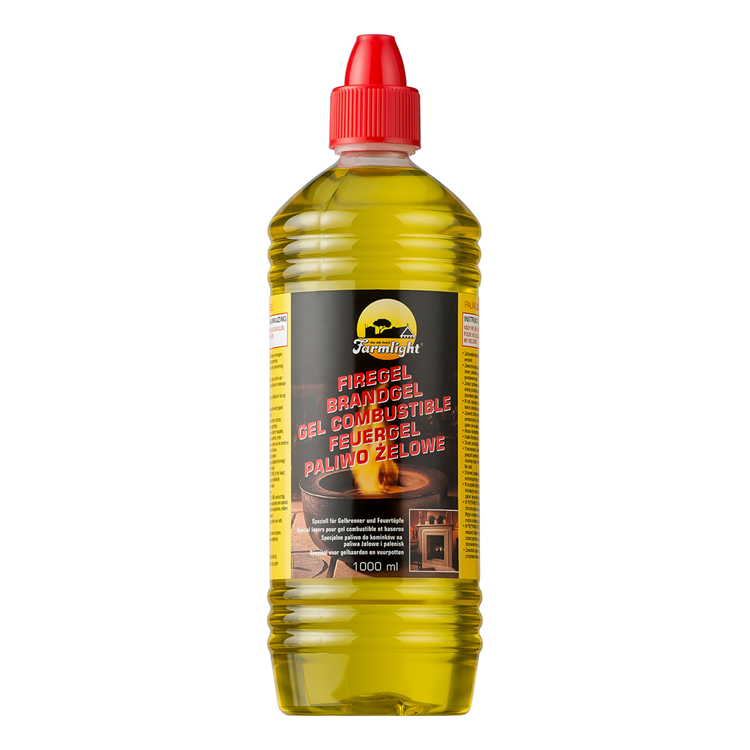 Farmlight 1030077 - Brenngel 1ltr. | 12 Stück