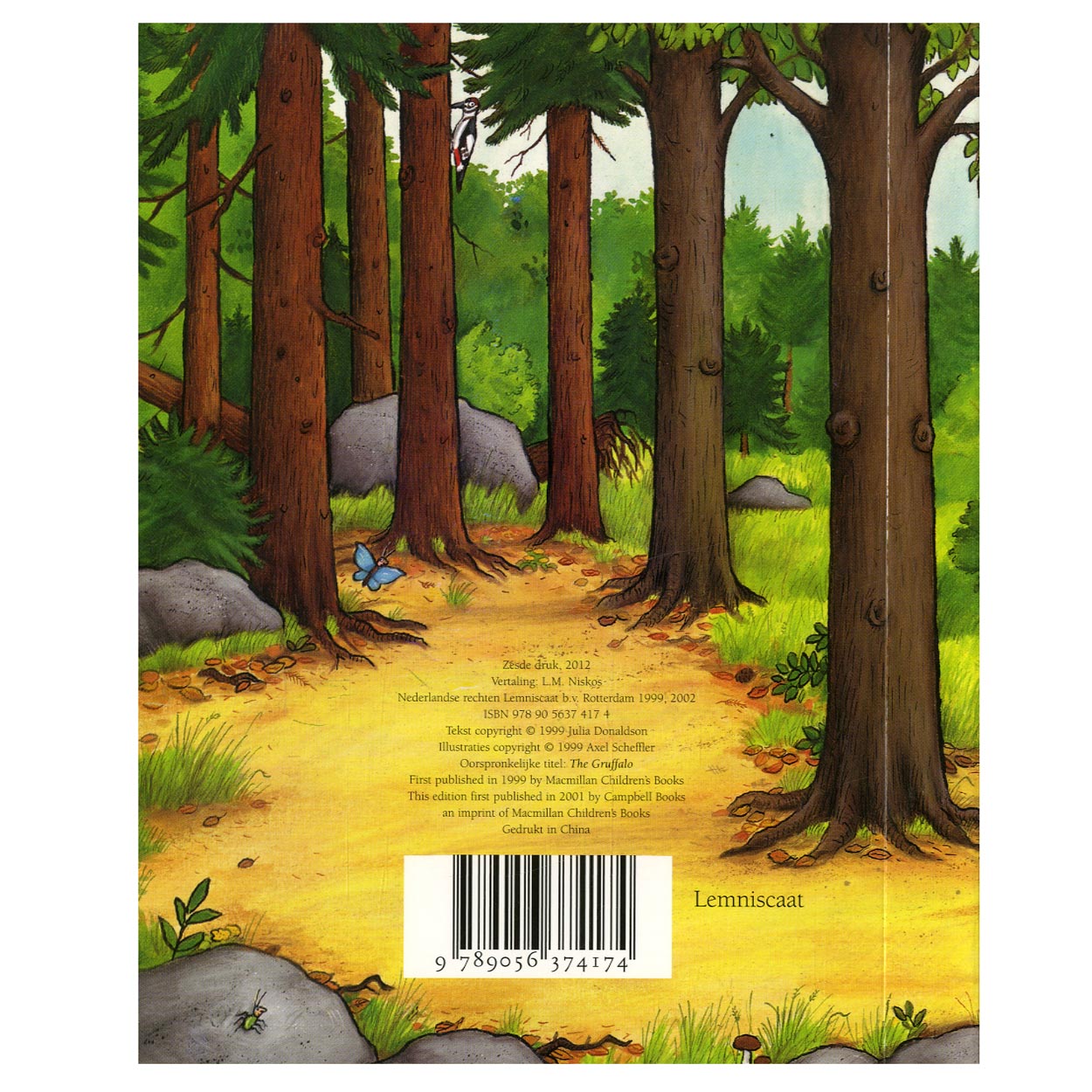 Zentrales Buchhaus, die Grüffelo-Kartonausgabe