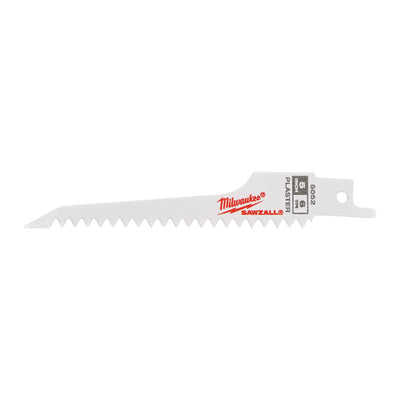 Milwaukee Sägeblatt | spezielle Anwendung | Gipskarton | 125 mm x 6 tpi | 5 Stück - 48475052