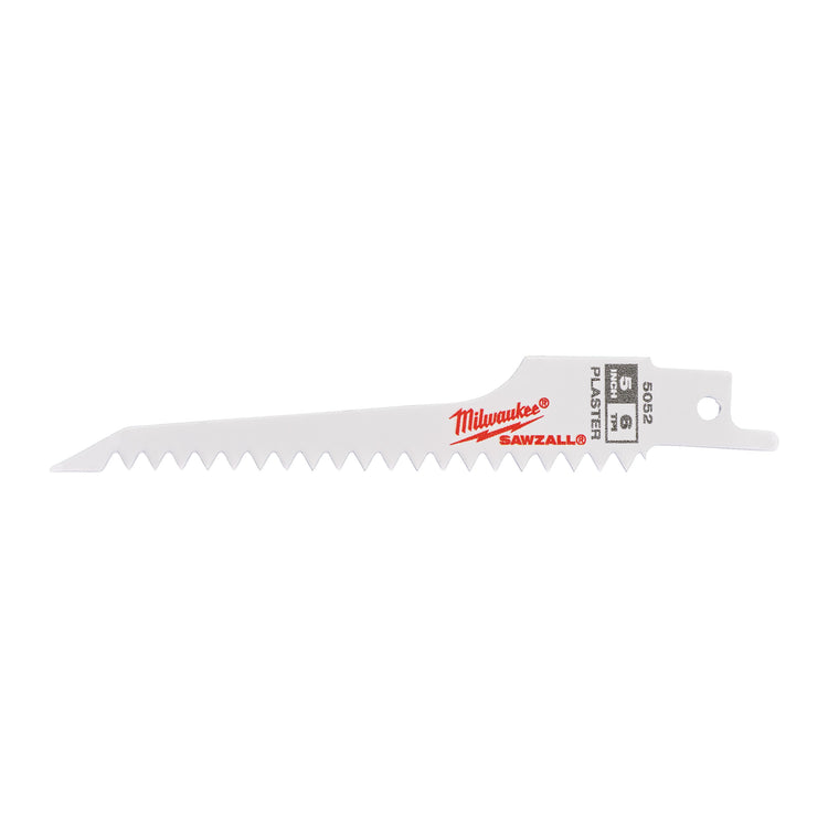 Milwaukee Sägeblatt | spezielle Anwendung | Gipskarton | 125 mm x 6 tpi | 5 Stück - 48475052