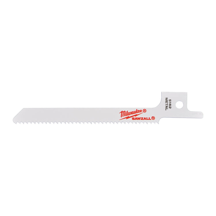 Milwaukee Säbelsägeblätter | dünne Schnittfuge | Metall | 90 mm x 14 tpi | 5 Stück - 48475162