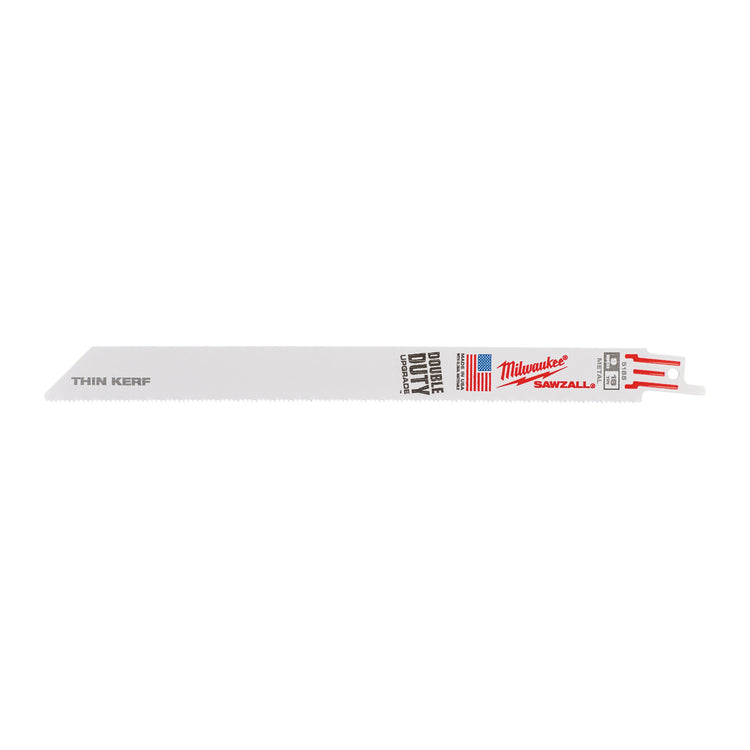 Milwaukee Säbelsägeblätter | dünne Schnittfuge | Metall | 230 mm x 18 tpi | 5 Stück - 48475188