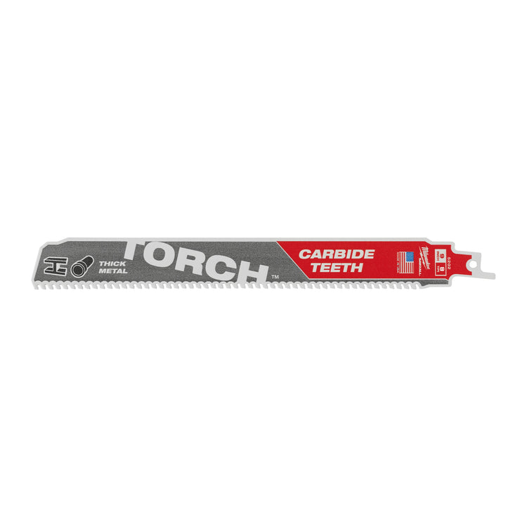 Ty Milwaukee Heavy Du Torch™ Hartmetallzähne | TCT-Brenner 230 mm x 8 TPI | 1 Stück - 48475202
