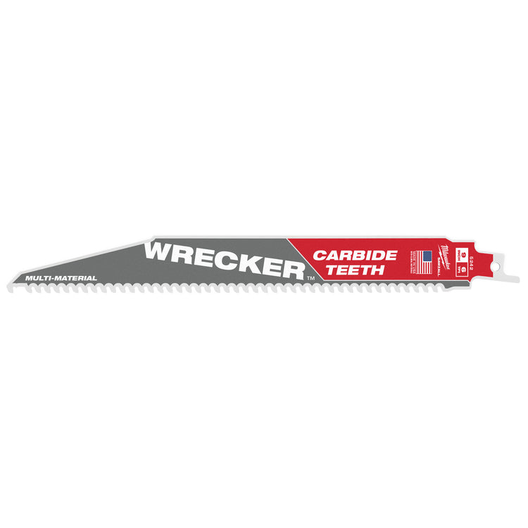 Milwaukee Multi-Material: Hochleistungs-Wrecker™ Hartmetall-Abbruchklingen mit Wellenschliff | tct wrecker 230mm x 6 tpi | 1 Stück - 48475242