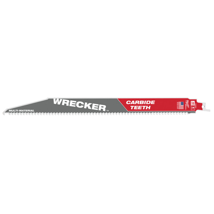 Milwaukee Multi-Material: Hochleistungs-Wrecker™ Hartmetall-Abbruchklingen mit Wellenschliff | tct wrecker 300mm x 6 tpi | 1 Stück - 48475243