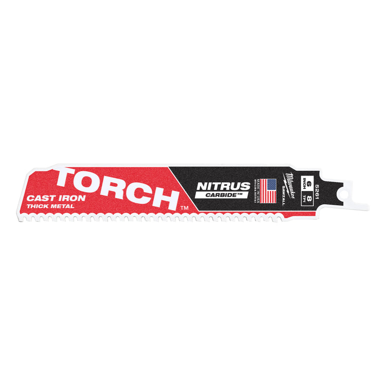 Ty Milwaukee Heavy Du Torch™ mit Nitruscarbide™ | TCT-Brenner Nitrus 150 mm x 8 TPI | 1 Stück - 48475261