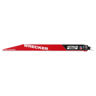 Milwaukee Multimaterial-Säbelsägeblatt Sawzall Wrecker Nitruskarbid | tct wrecker nitrus 300mm x 6 tpi | 1 Stück - 48475273