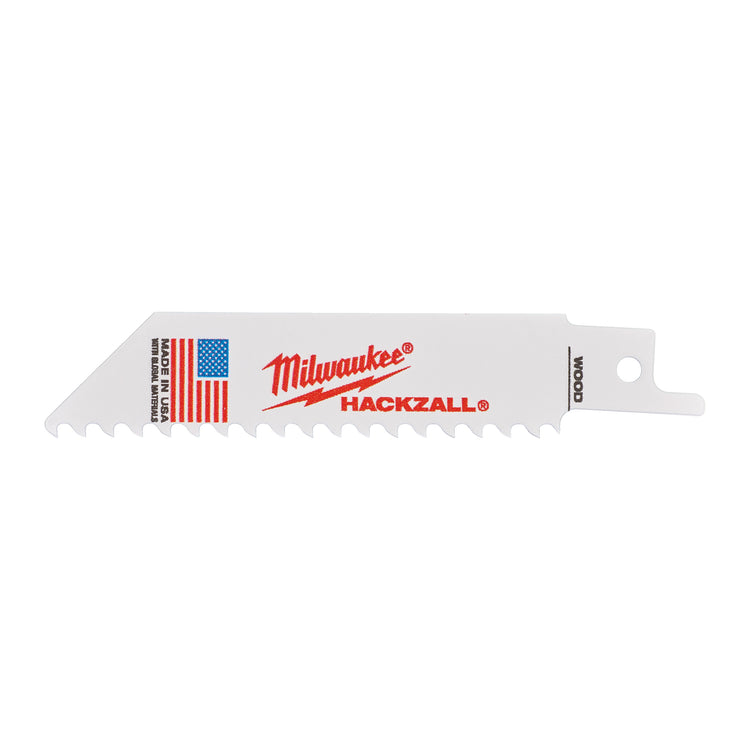 Milwaukee Bügelsägeblätter | hackzall™ | 100 mm x 6 tpi | 5 Stück - 48475460