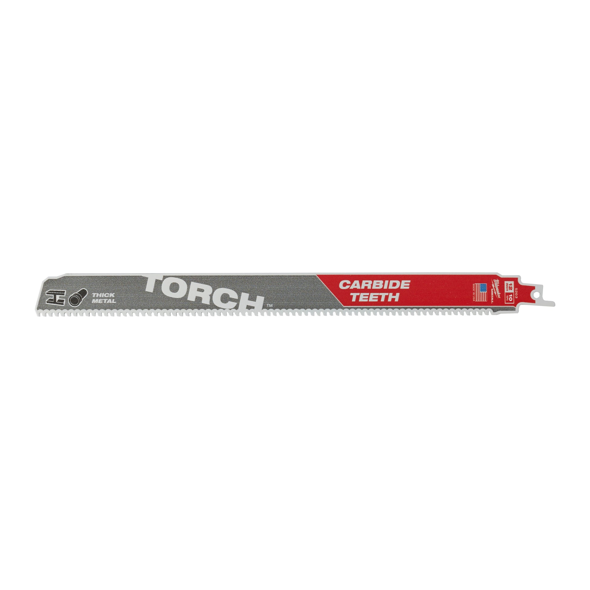 Ty Milwaukee Heavy Du Torch™ Hartmetallzähne | TCT-Brenner 300 mm x 10 TPI | 5 Stück - 48475553