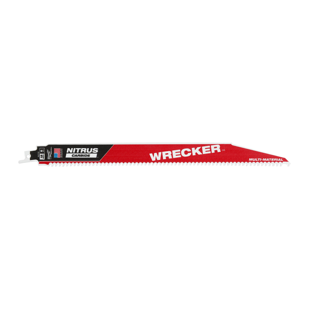 Milwaukee Multimaterial-Säbelsägeblatt Sawzall Wrecker Nitruskarbid | tct wrecker nitrus 300mm x 6 tpi | 5 Stück - 48475573