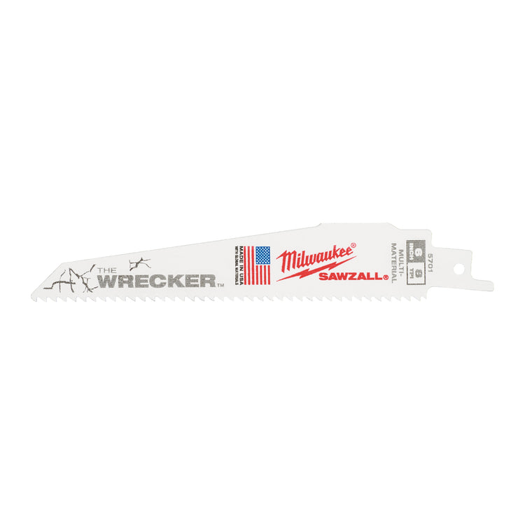 Ty Milwaukee Multi Material: Heavy Du Wrecker™ Messer | Zerstörer 150 mm x 7 11 tpi | 5 Stück - 48475701