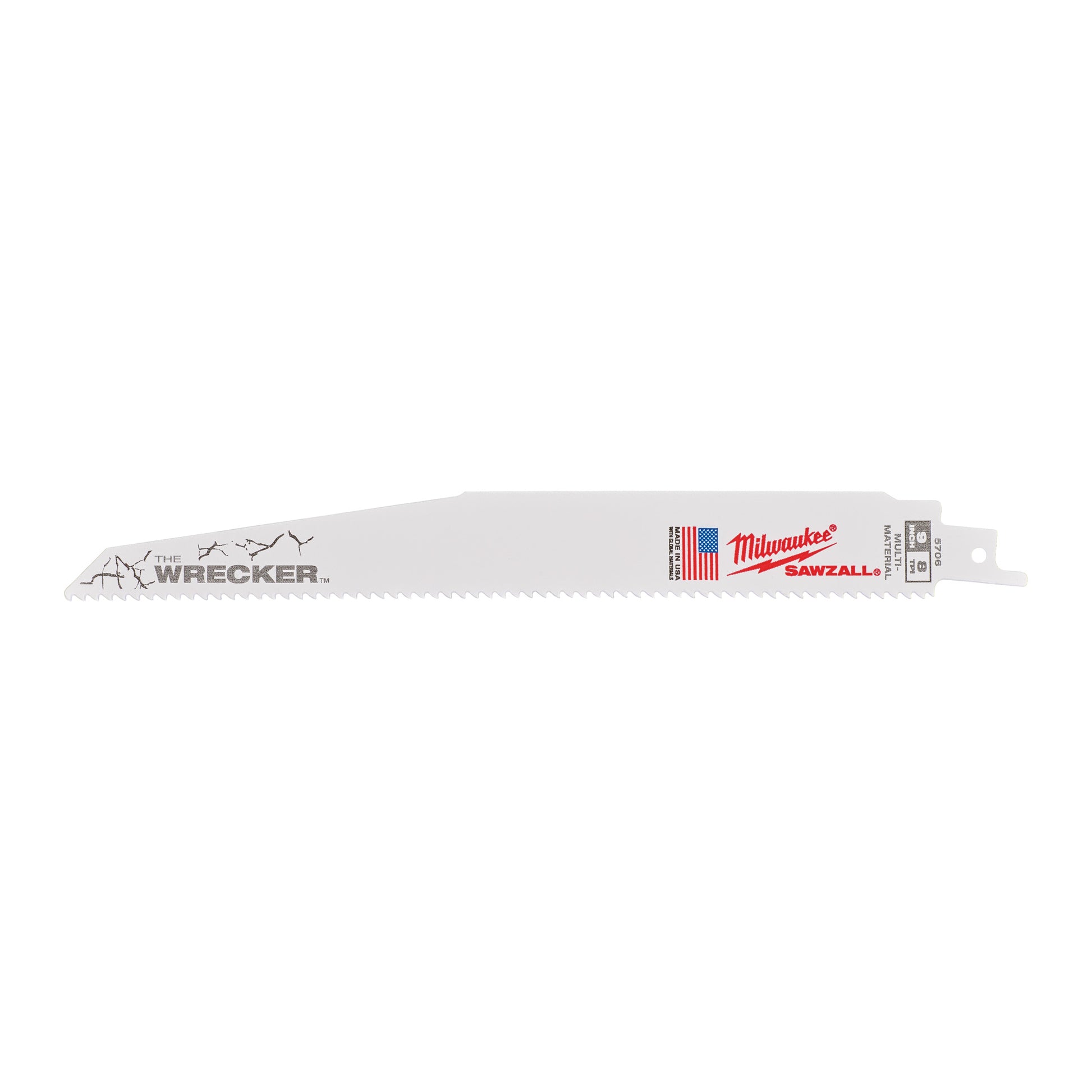Ty Milwaukee Multi Material: Heavy Du Wrecker™ Messer | Zerstörer 230 mm x 7 11 tpi | 5 Stück - 48475706