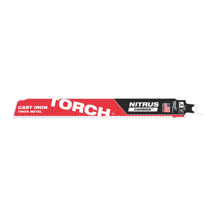 Ty Milwaukee Heavy Du Torch™ mit Nitruscarbide™ | TCT-Brenner Nitrus 230 mm x 10 TPI | 1 Stück - 48476252