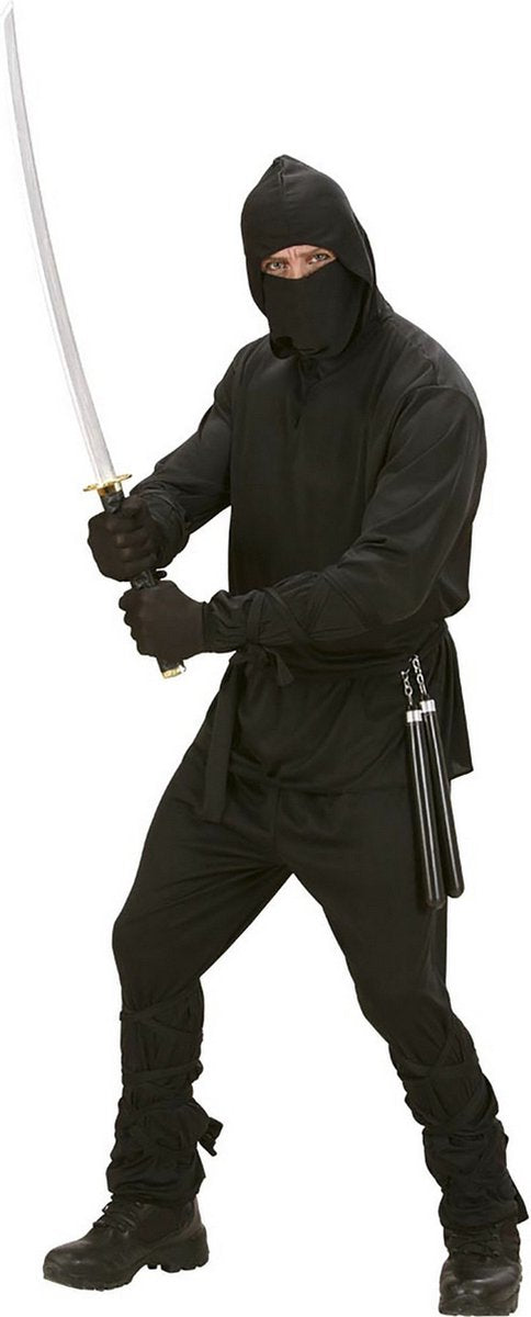 Finidi Ninja Anzug Sven Schwarz Erwachsene