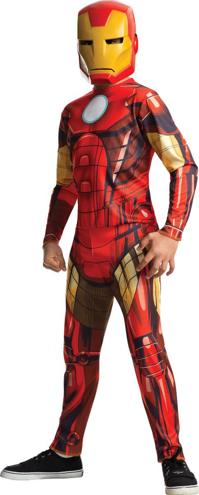 Rubies Avengers montieren Kinderkostüm Iron Man Größe 116