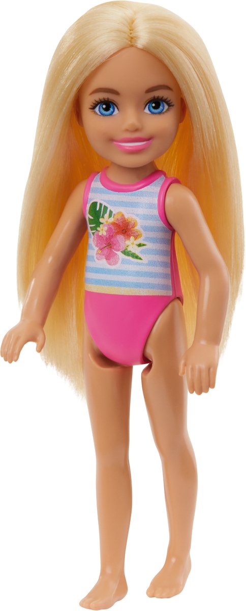 Barbie Chelsea Beach Puppe, kleine Puppe, Frau, 3 Jahre, Junge Mädchen, 152,4 mm, mehrfarbig