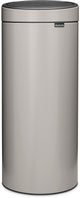 Brabantia Touch Bin Abfallbehälter – 30 Liter – Soft Grey