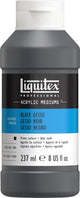 Liquitex 5320251 Profi-Gesso Schwarz 237 ml – Acrylbasis, schwarze Grundierung, matt, hochwertige Oberfläche