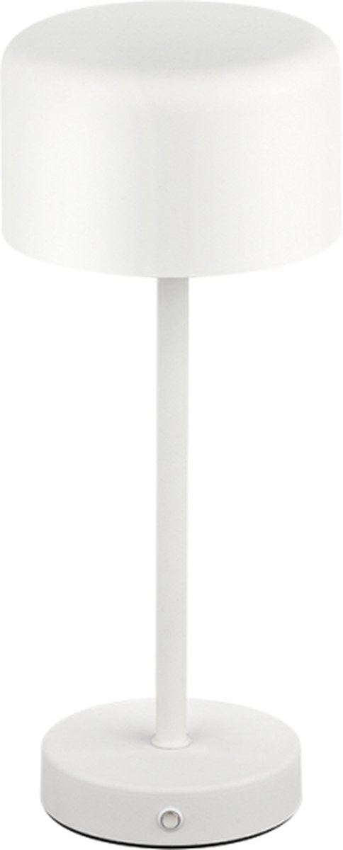 Rl lebe dein Licht Reality Jeff - Tischleuchte - weiß - inkl. 1x SMD 1,5W - Touchfunktion - wiederaufladbar - dimmbar