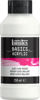 Liquitex 8870302 Basics Gloss Fluid Medium 250 ml – flüssiges Acrylmedium, glänzend transparent