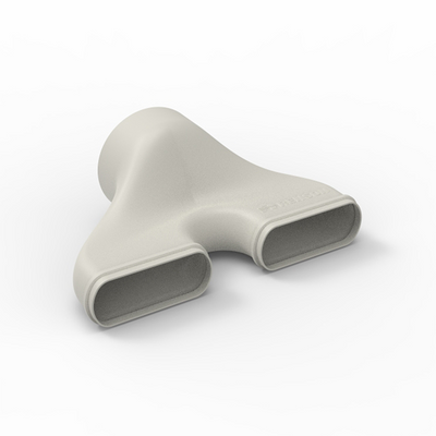 Renson 1074434 - Easyflex gerade. ø125Anschlüsse ø125 2x 140x64 | 2 Stk