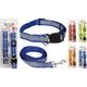 Dogs Collection Hundehalsband mit Leine 4sort