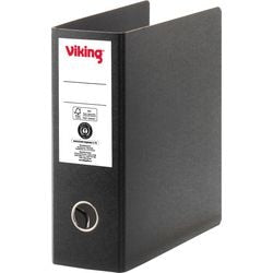 Ordner Viking Karton A5 hoch 8cm schwarz