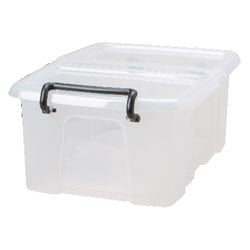 Aufbewahrungsbox aus transparentem Kunststoff