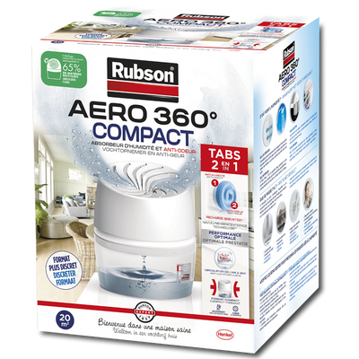 Rubson 1074620 - Aero 360 kompakt 450g | 3 Stück
