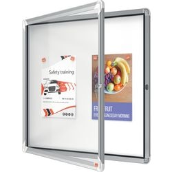 Outdoor-Vitrine Nobo Sicherheitsglas 6x A4 81,5x67x4,5cm