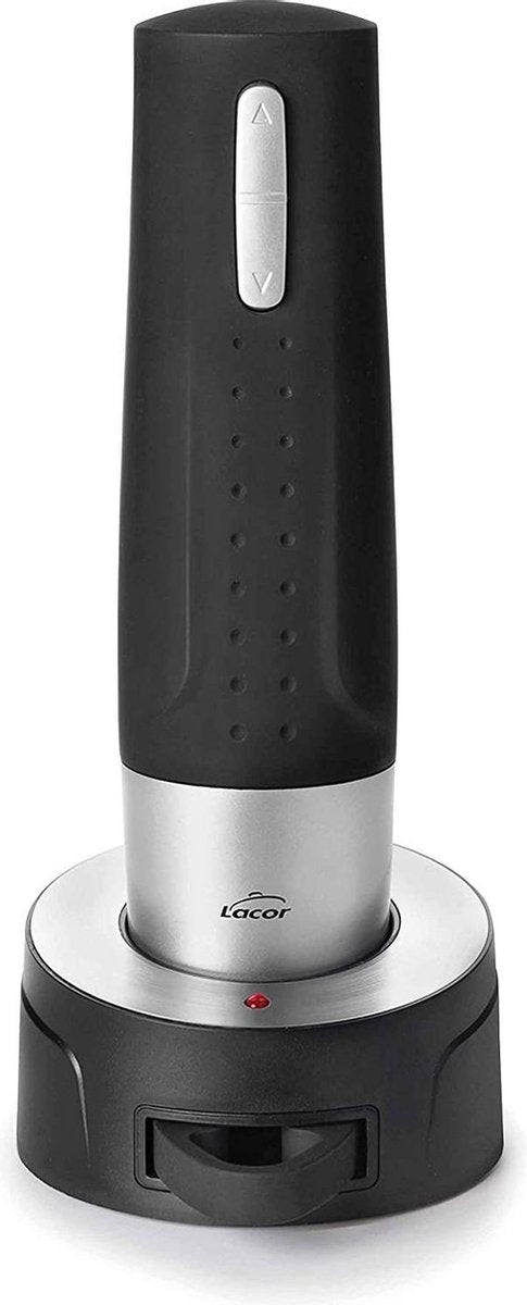 Lacor 63054 – elektrischer Korkenzieher – mit Folienschneider