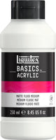 Liquitex 1041005 Basics Liquid Matte Medium 250 ml – Acryl Medium Matt | Collagenkleber verdünnen
