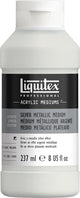 Liquitex Metallic 8508 Silbermedium 237 ml – Acrylmedium mit Silbereffekt, lichtecht mischbar – Acrylzusatz