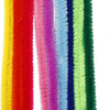 Chenille Drahtfarbe 30 cm, 25st.