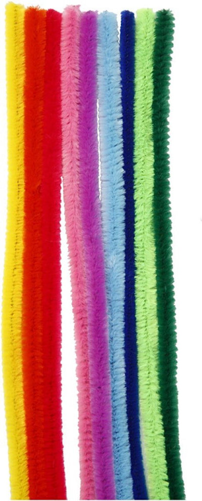 Chenille Drahtfarbe 30 cm, 25st.
