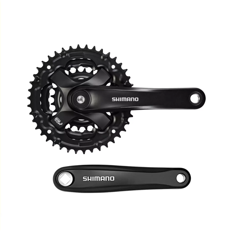 Shimano Kurbel FC-Ty501, Kurbellänge 170 mm 7 8-Gang, 42 34 24T