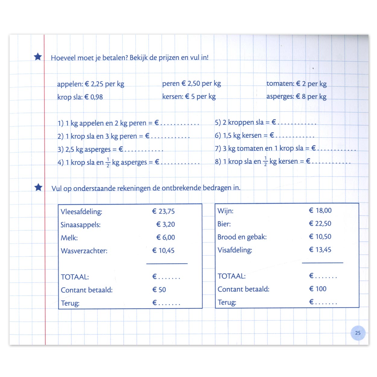 Meine Übungsgrößen und Gewichte 3. und 4. Klasse
