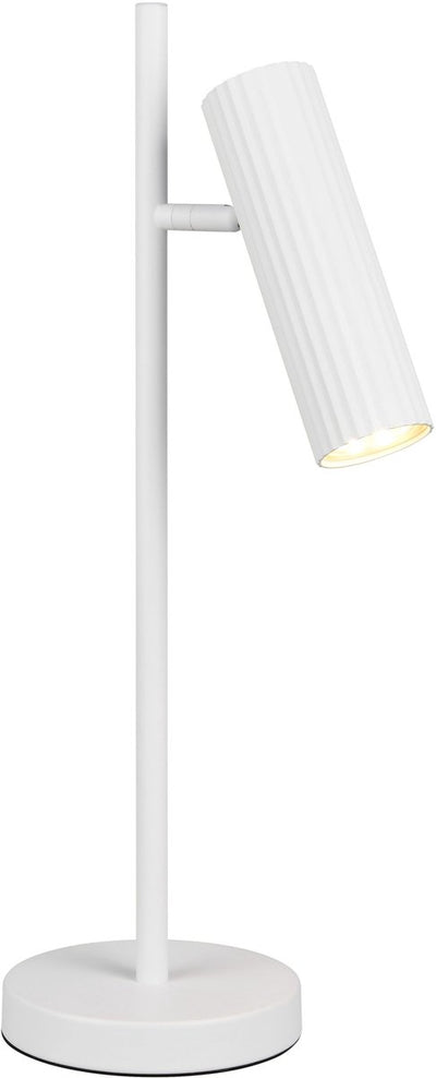 Trio soka - Tischleuchte - weiß matt - exkl. Leuchtmittel 1x GU10 5 W - Schnurschalter