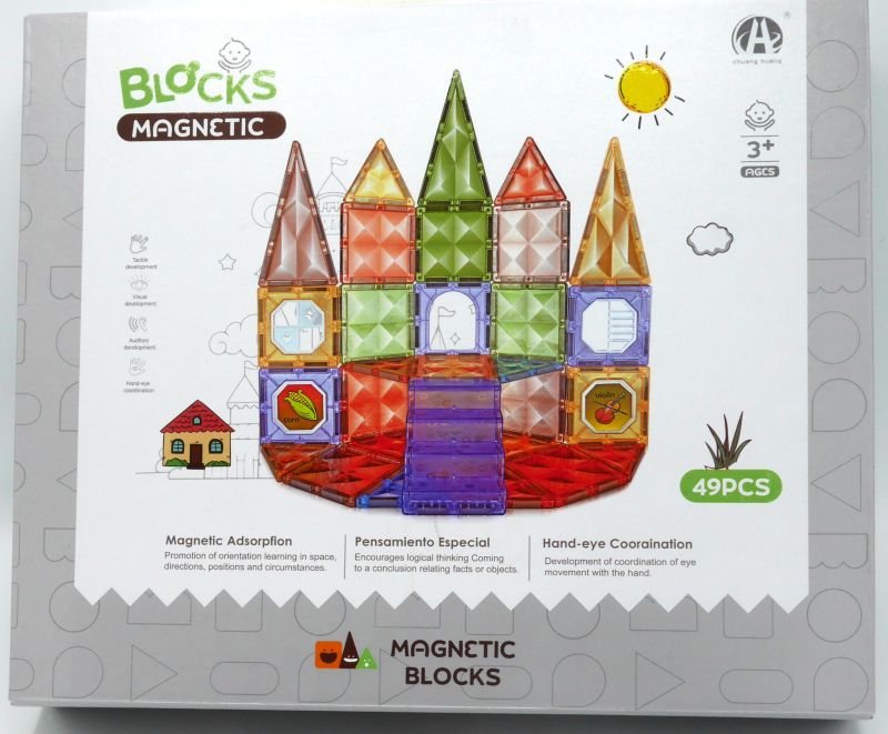 Jonotoys magnetisches Bauset zum Hausbau